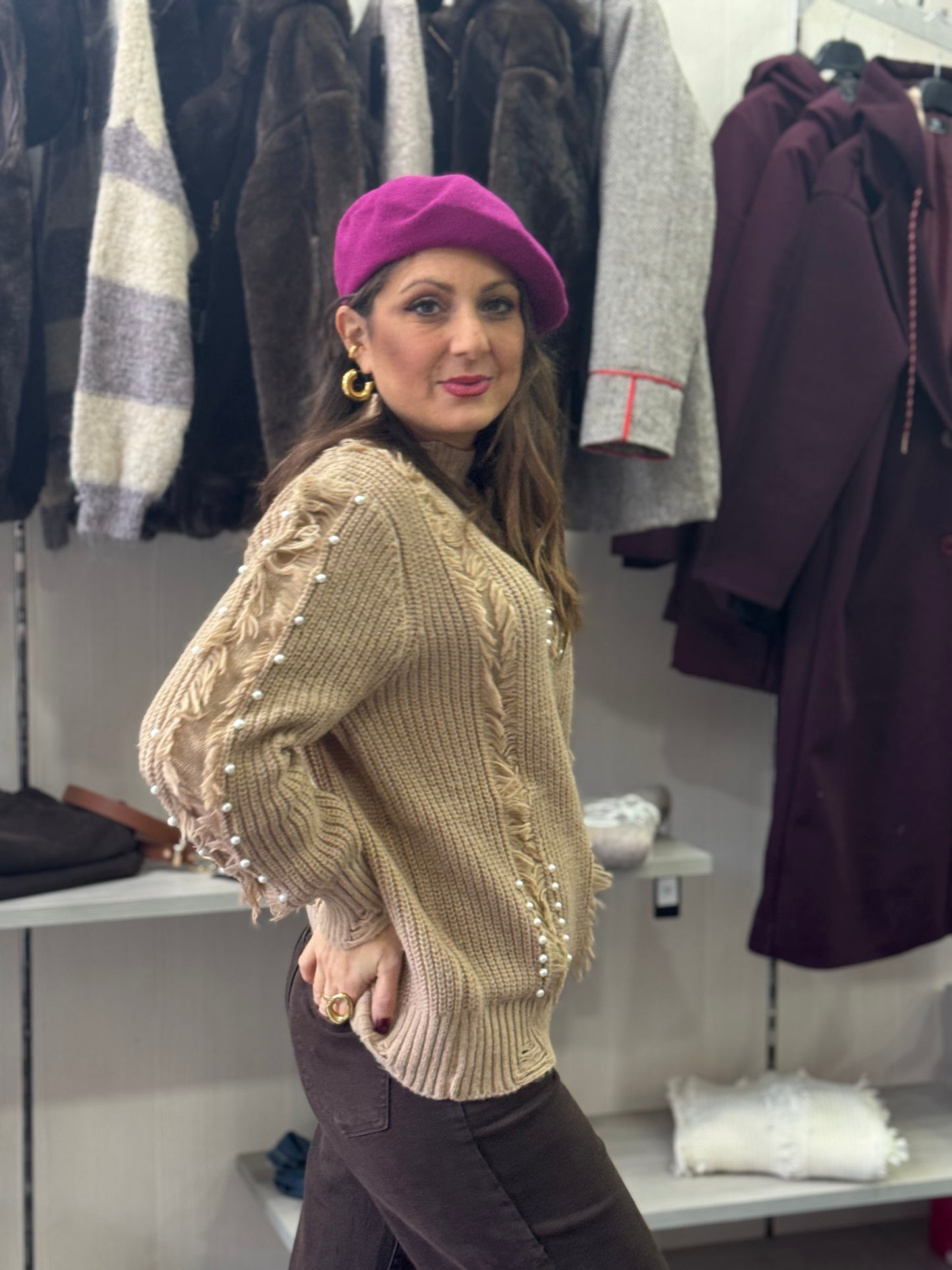 Basco francese ciclamino