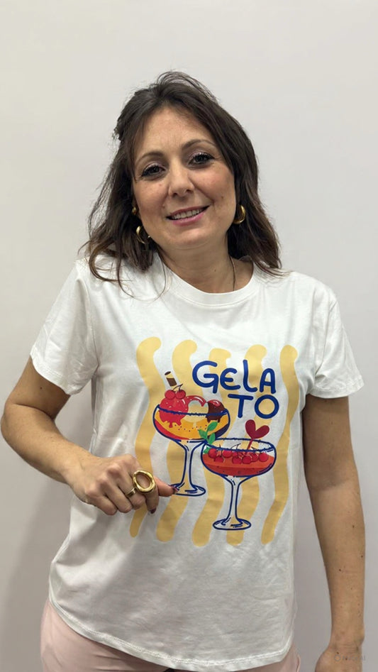 T-shirt gelato
