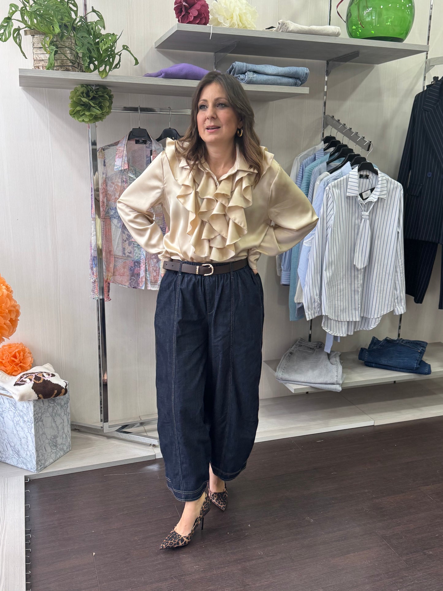 Camicia rouge champagne