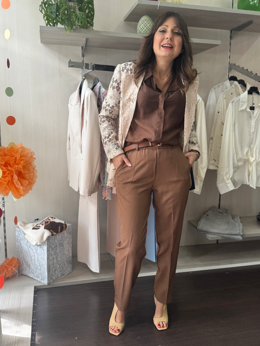 Pantalone Lea cioccolato