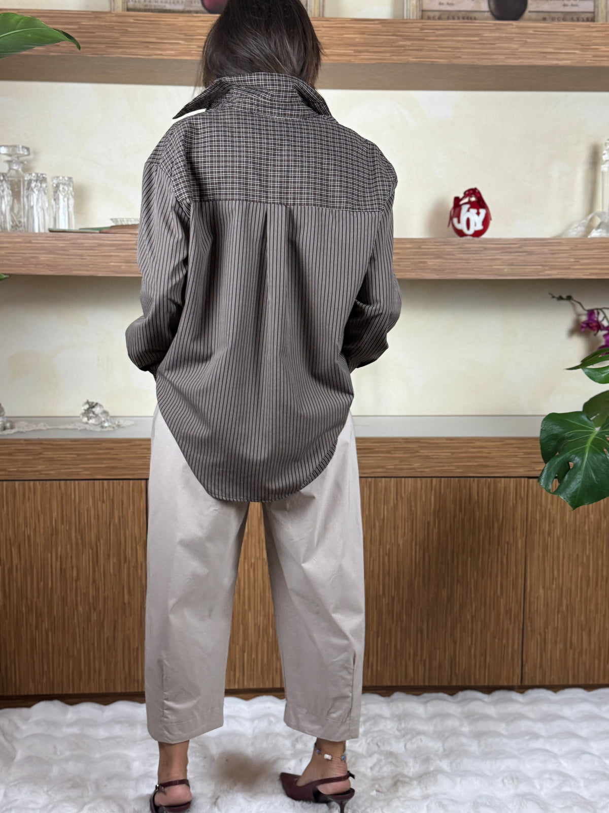 Camicia righe quadri