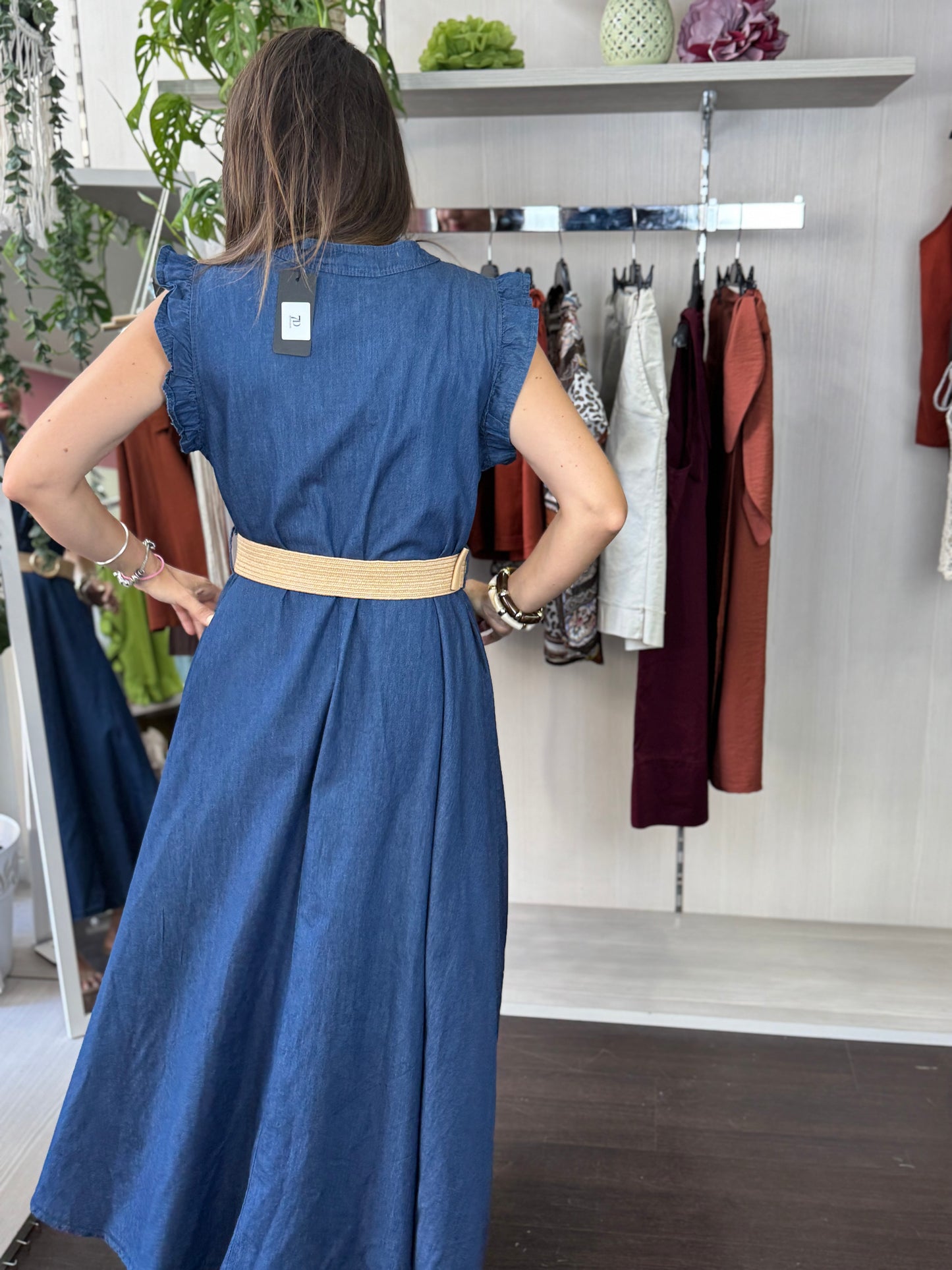 Abito chambray