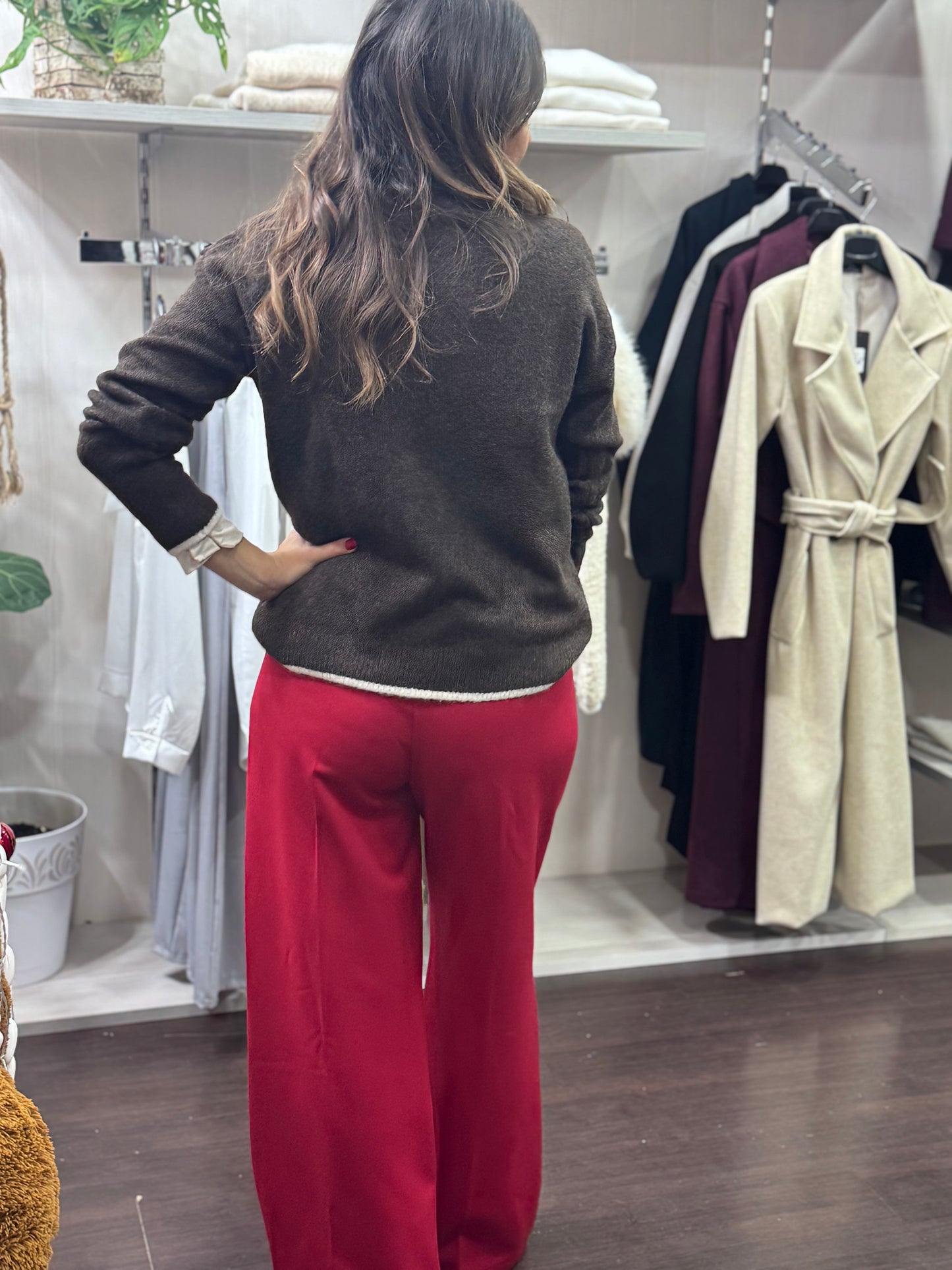 Maglioncino cioccolato Amour