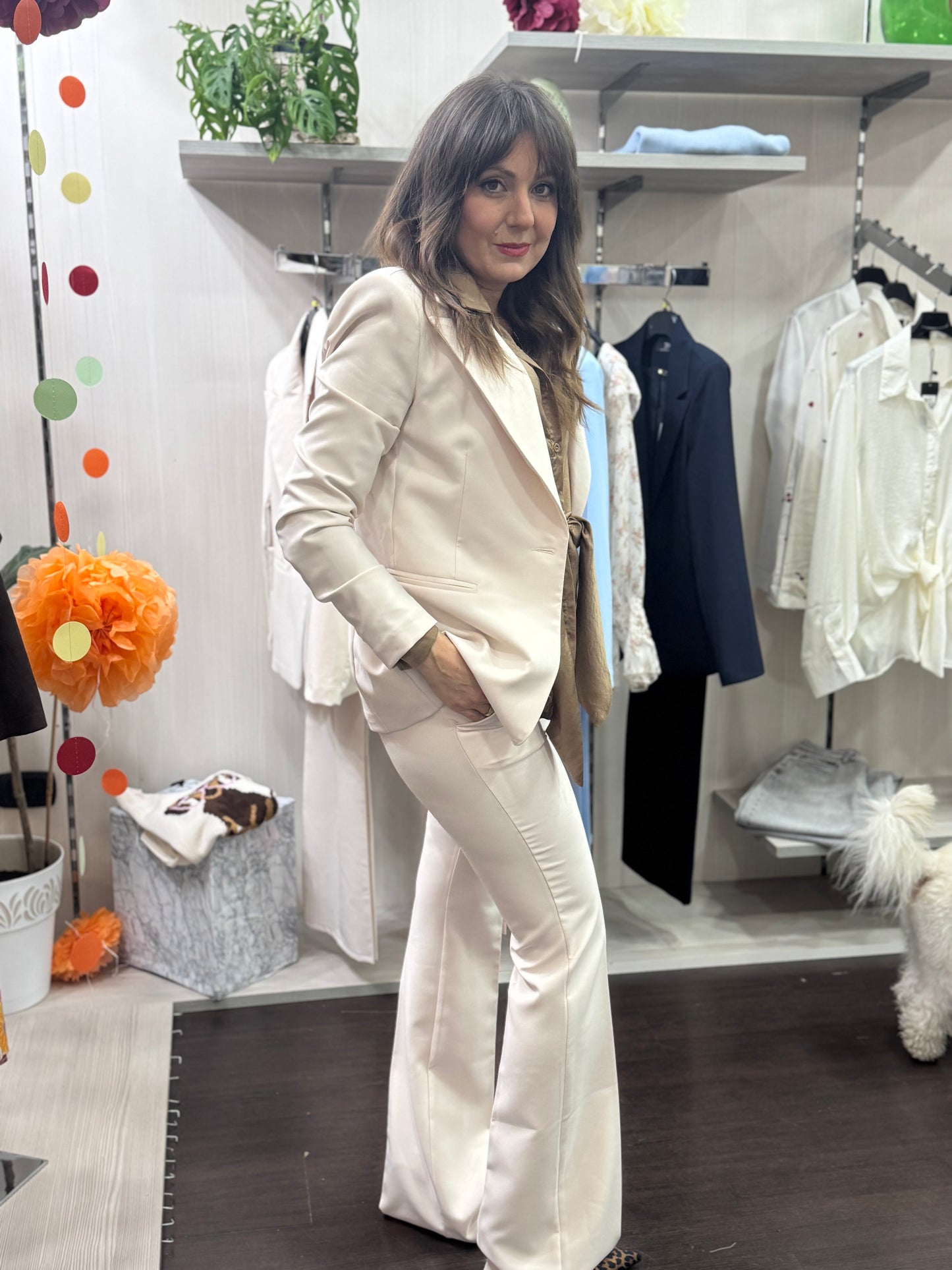 Tailleur zampa panna