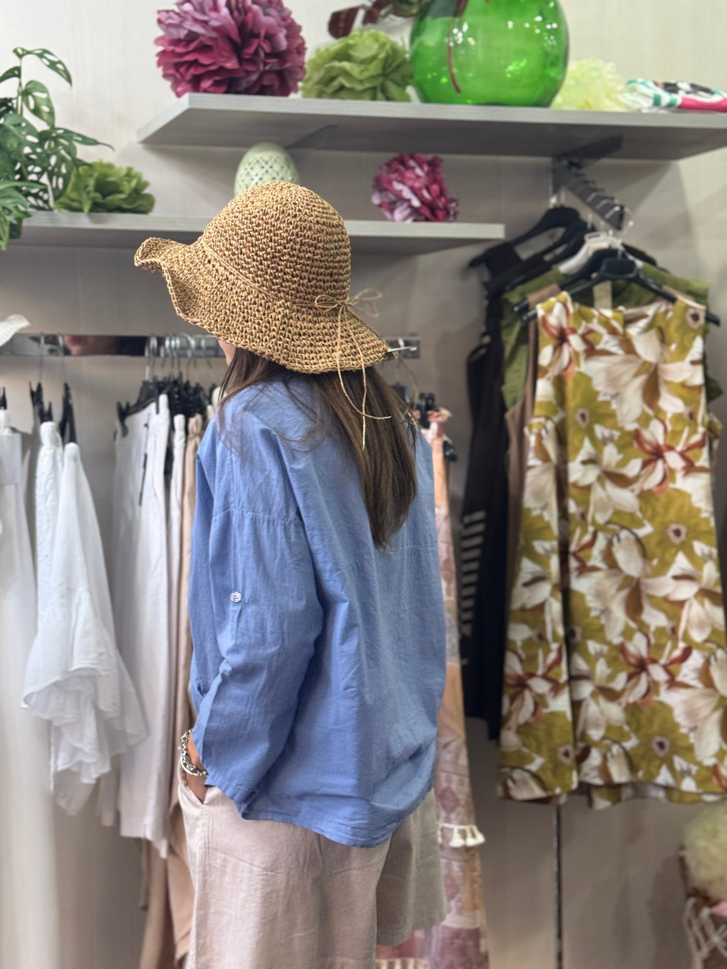 Camicia celeste