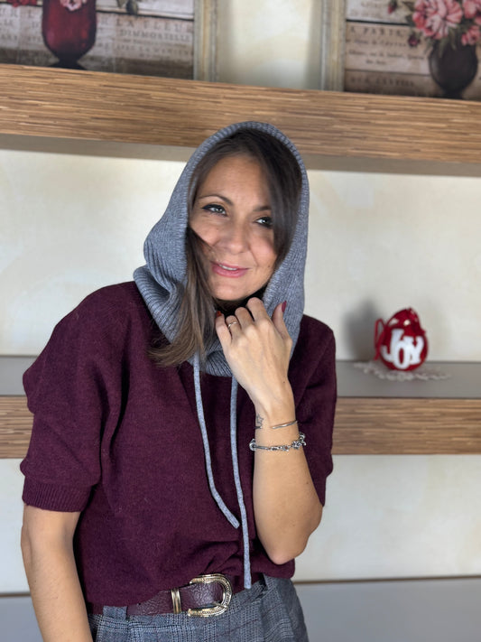 Balaclava grigio