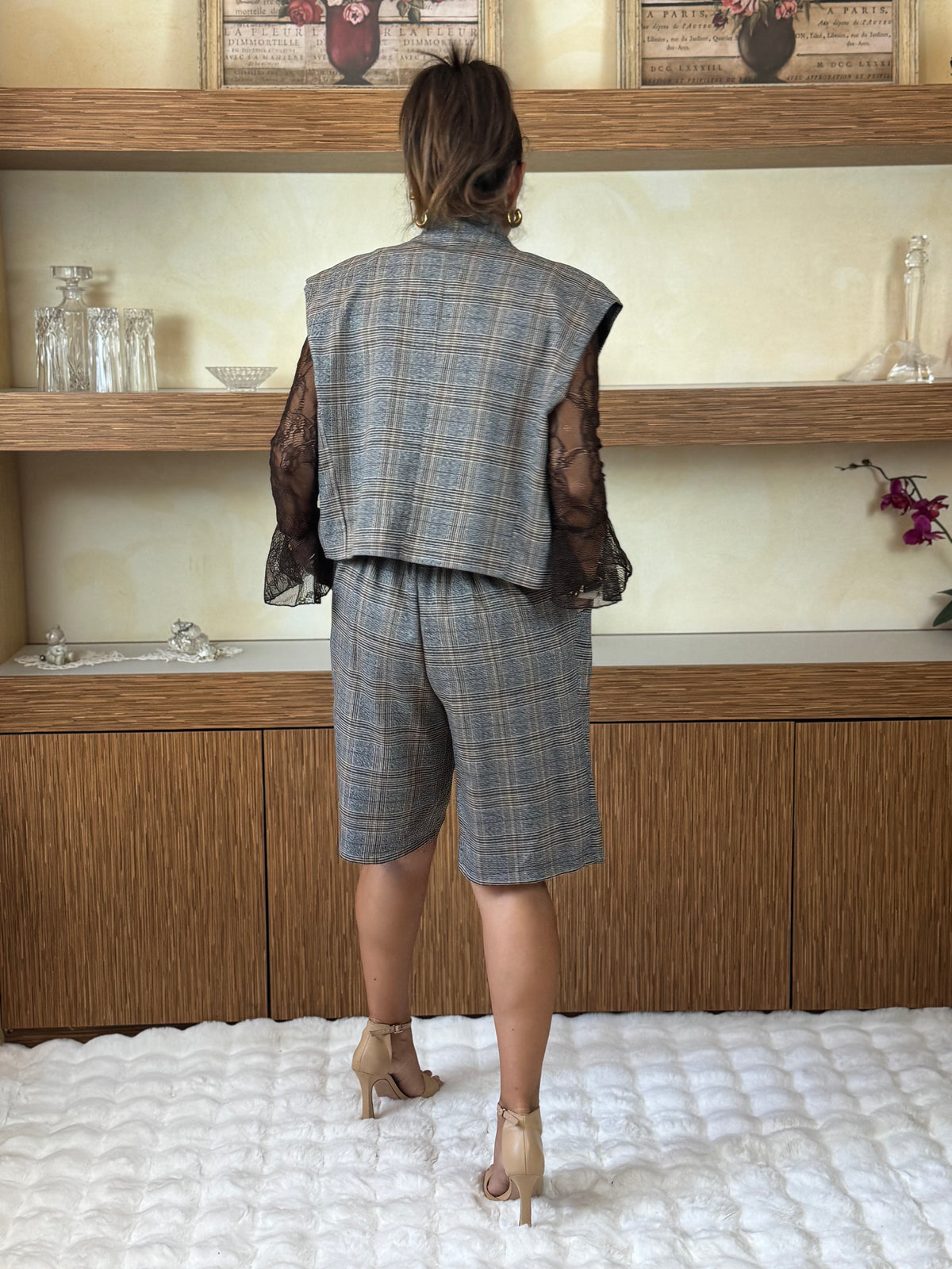 Gilet tartan