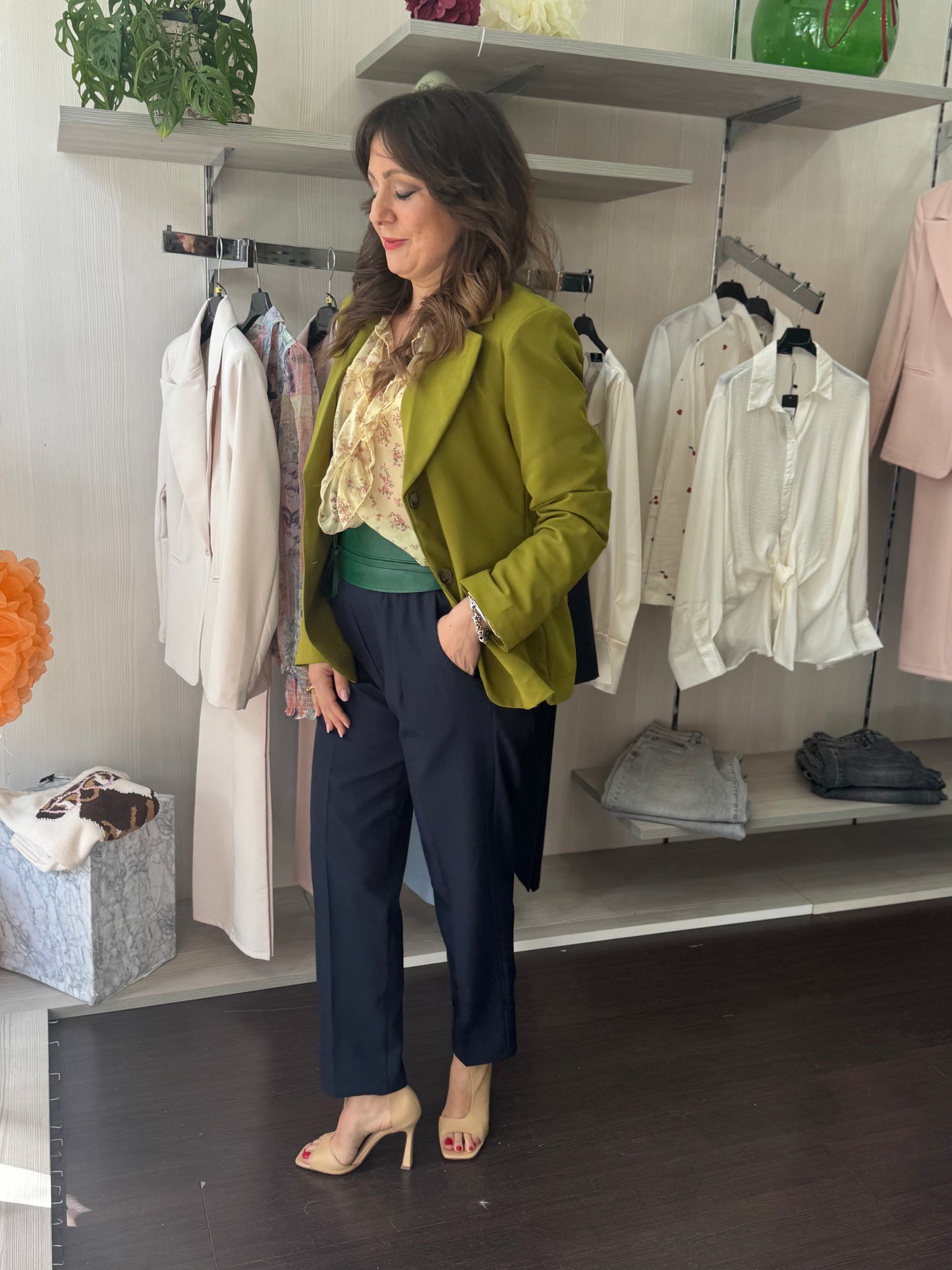 Pantalone Lea blu