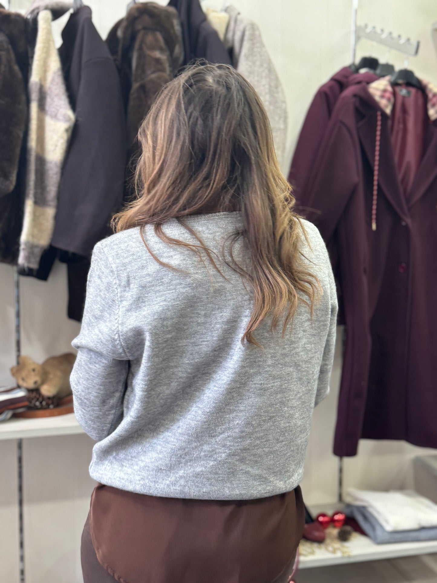 Maglioncino Seul grigio