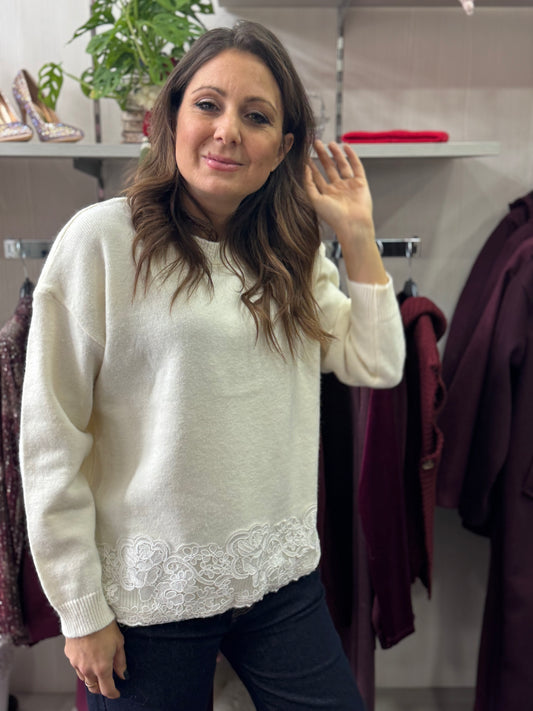 Maglioncino Vigo Panna