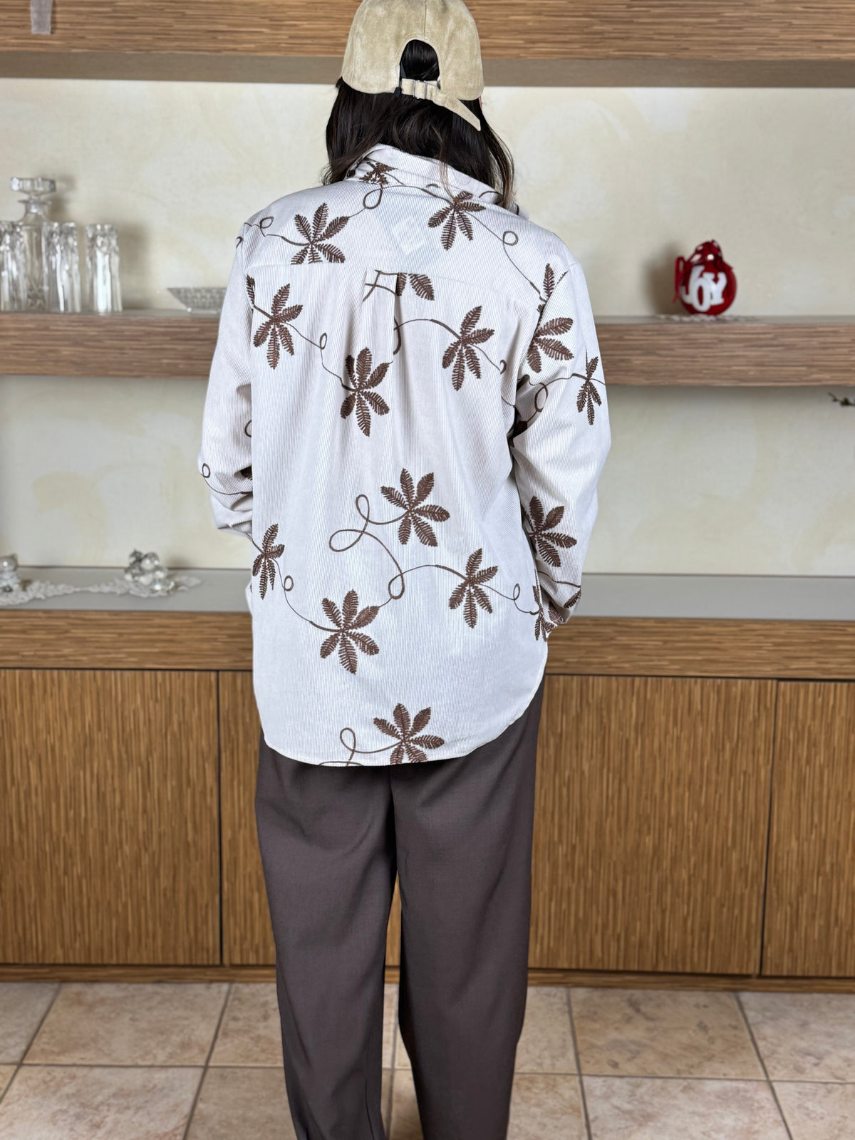 Camicia con ricami