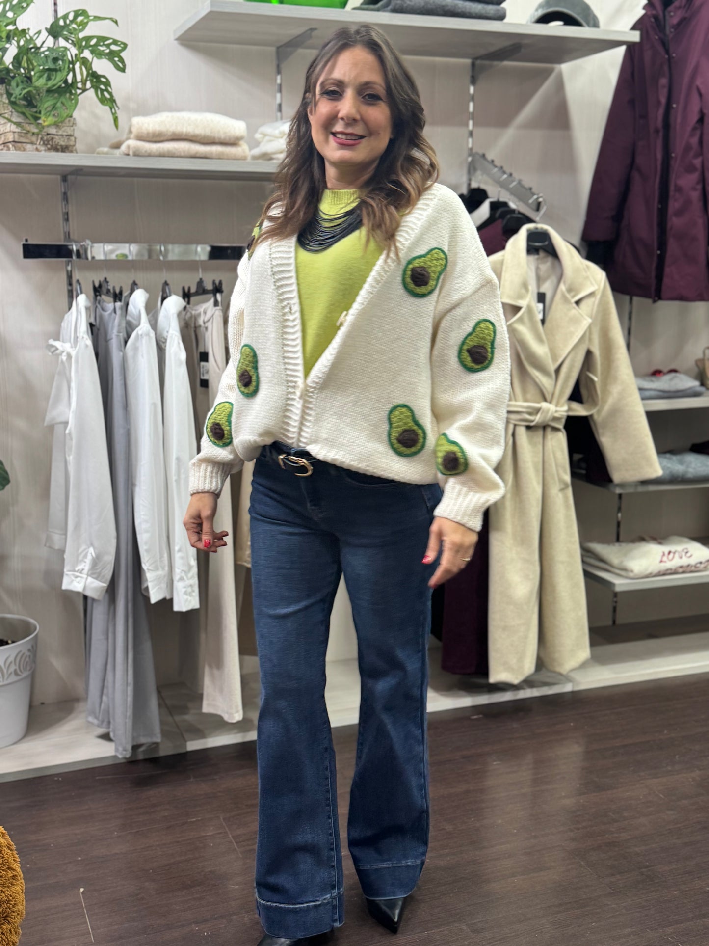 Jeans wide leg Livigno