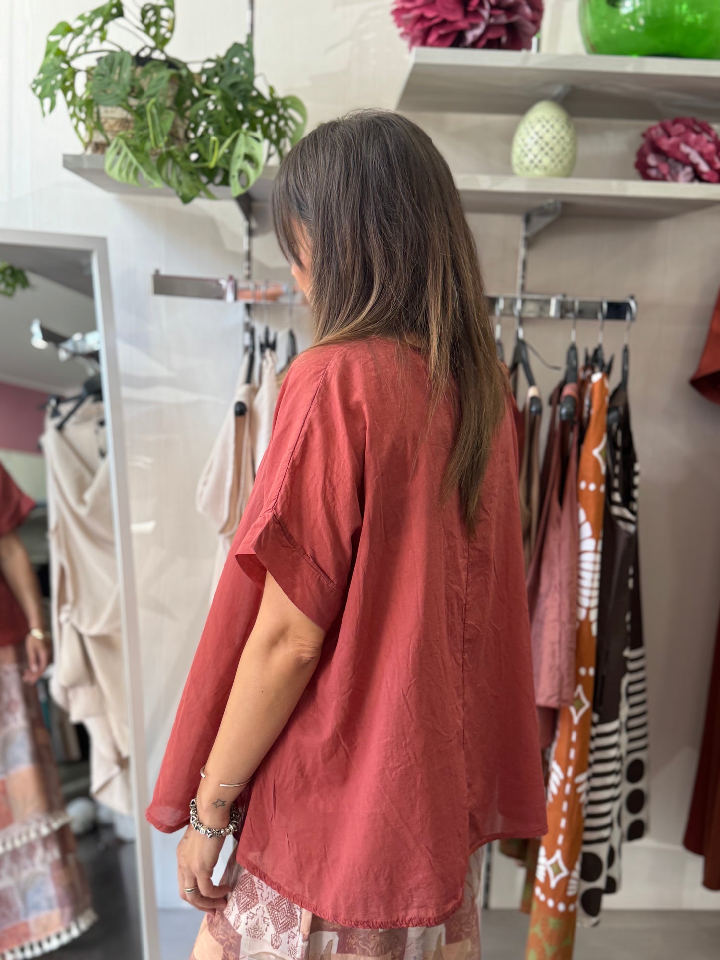 Blusa aragosta