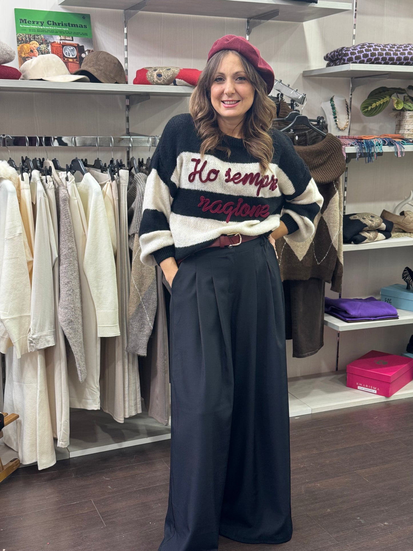 Gonna pantalone Cile nero