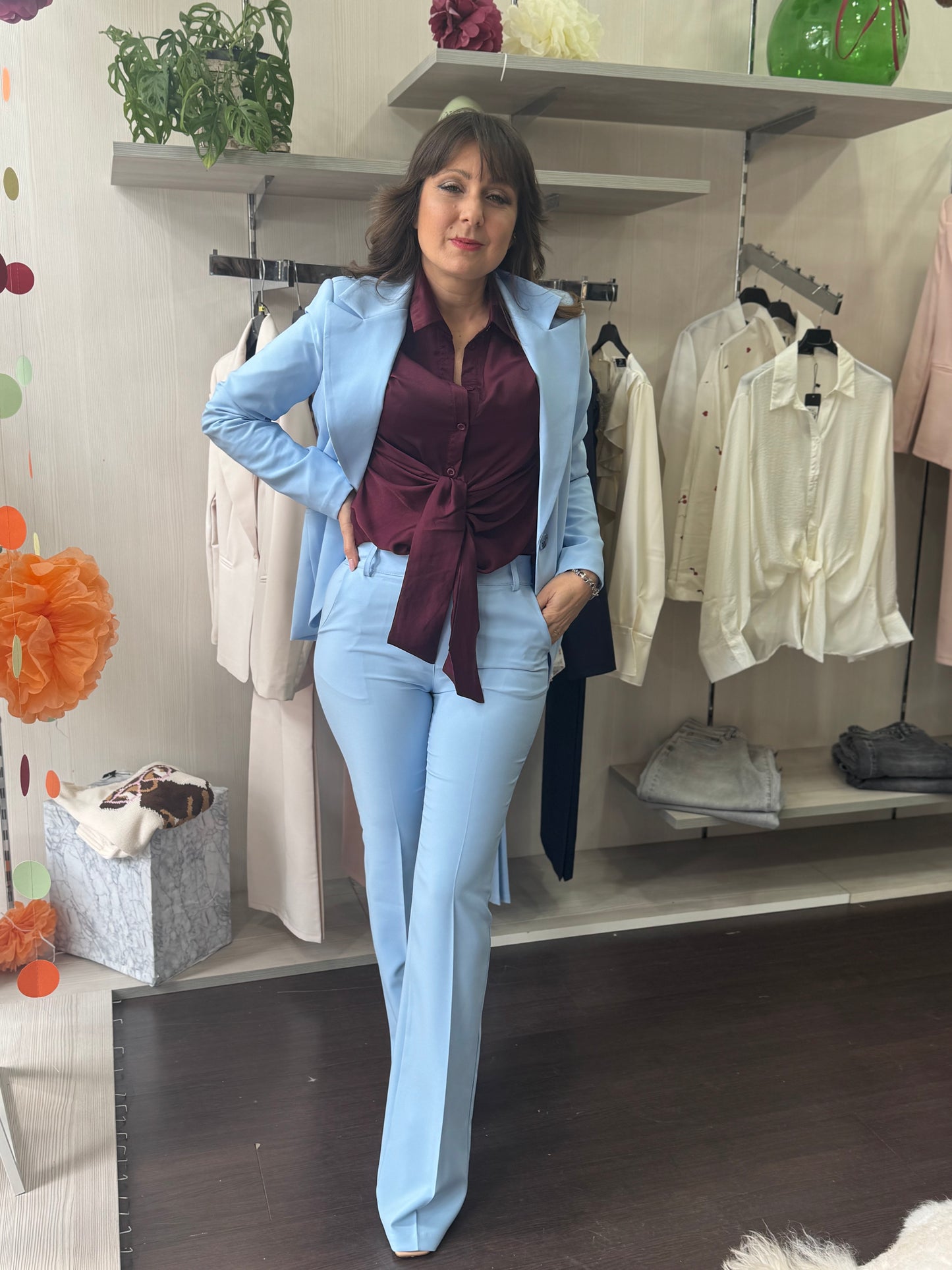 Tailleur cielo zampa