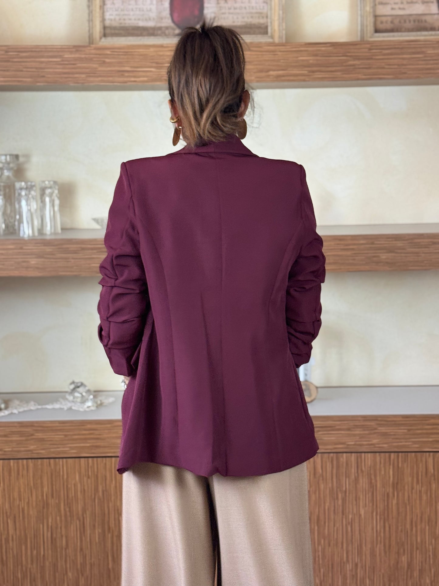 Blazer Philip bordeaux