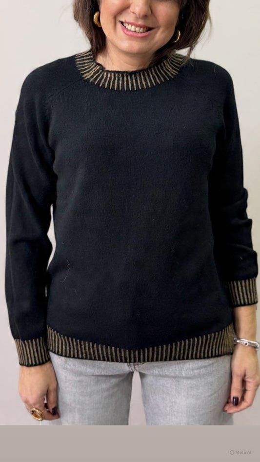 Maglioncino Cleopatra nero