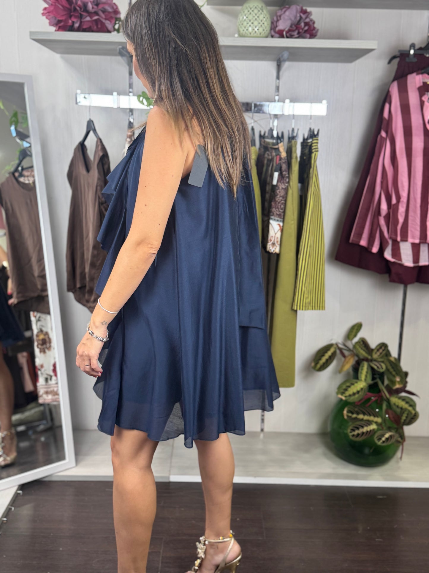 Abito rouge blu