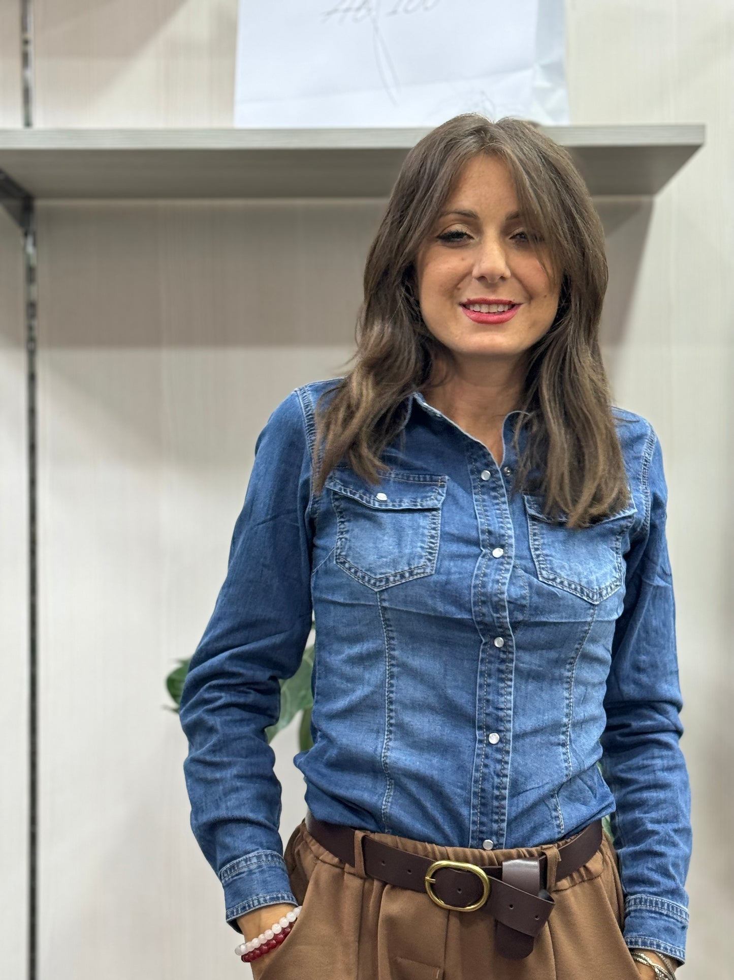 Camicia Jeans Flora