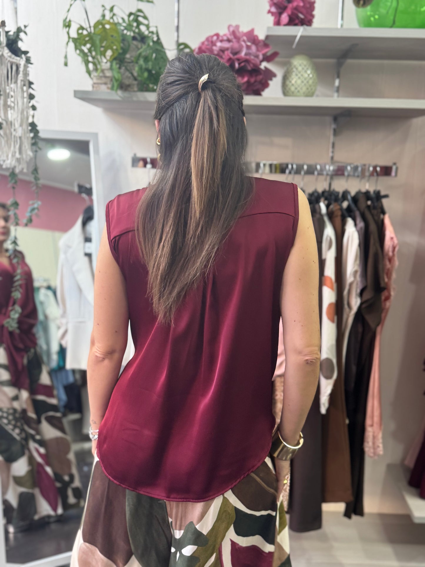 Top asola bordeaux