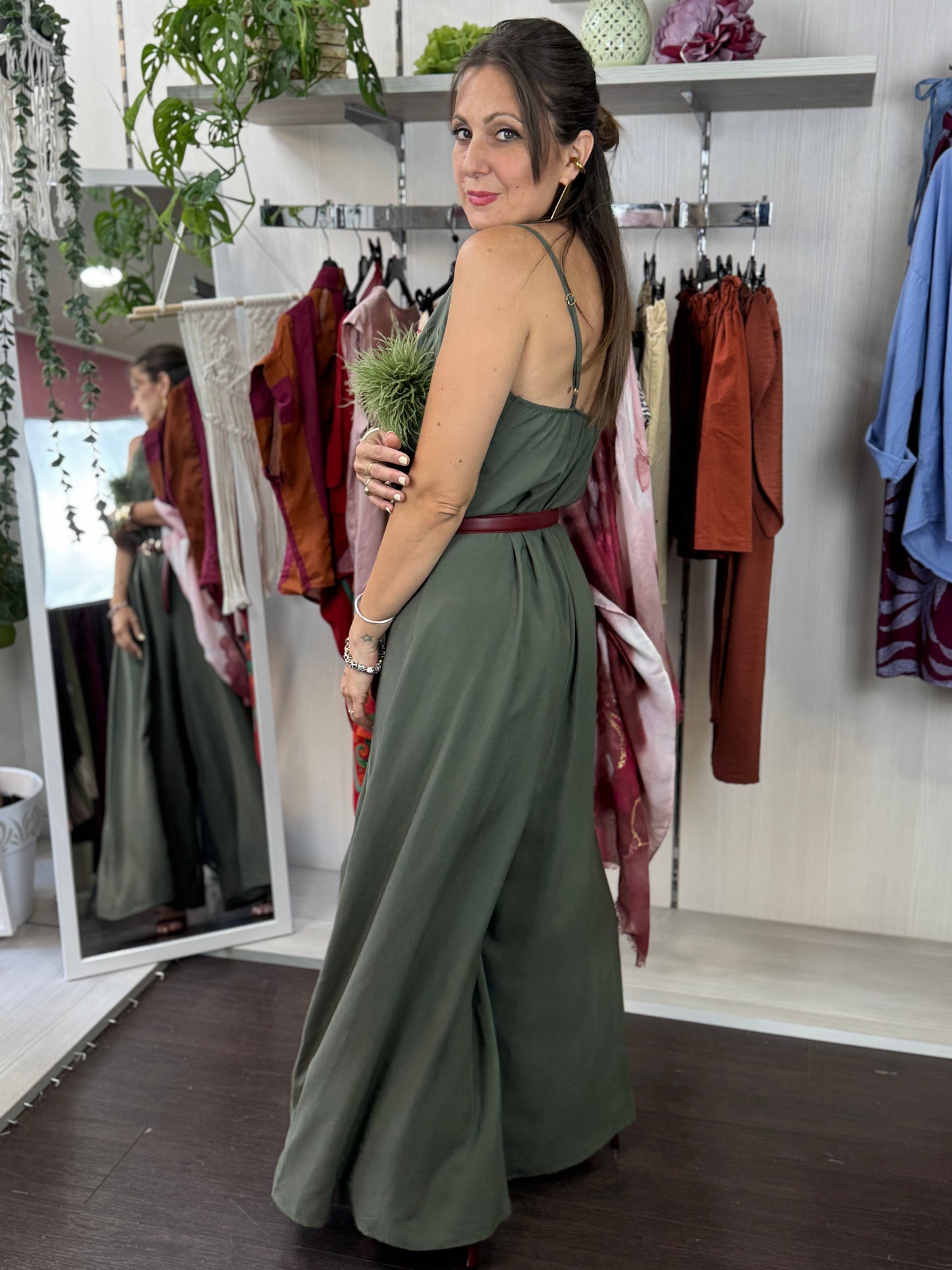 Jumpsuit verde