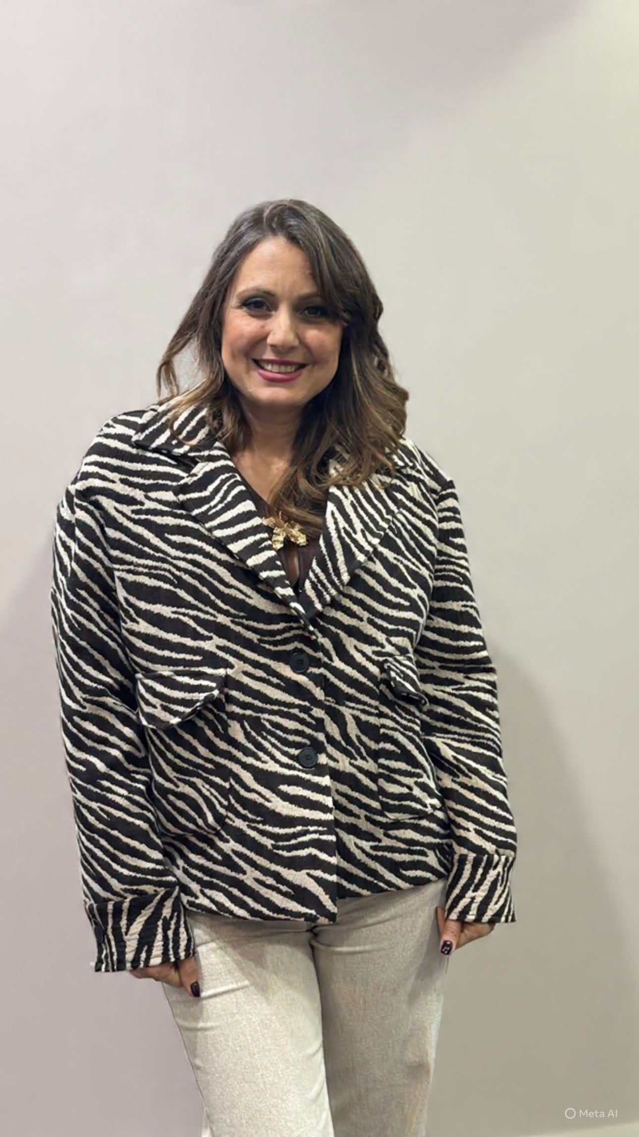Giacca zebra