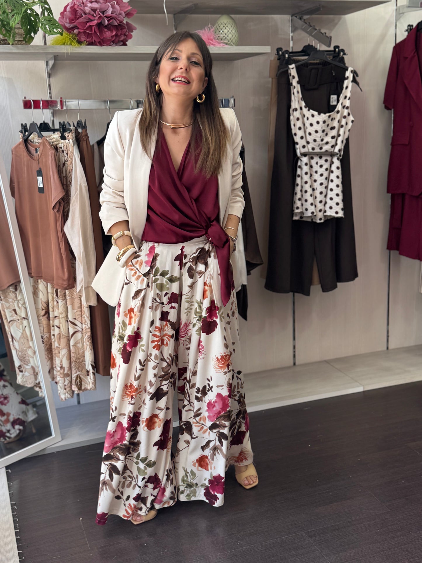 Top asola bordeaux