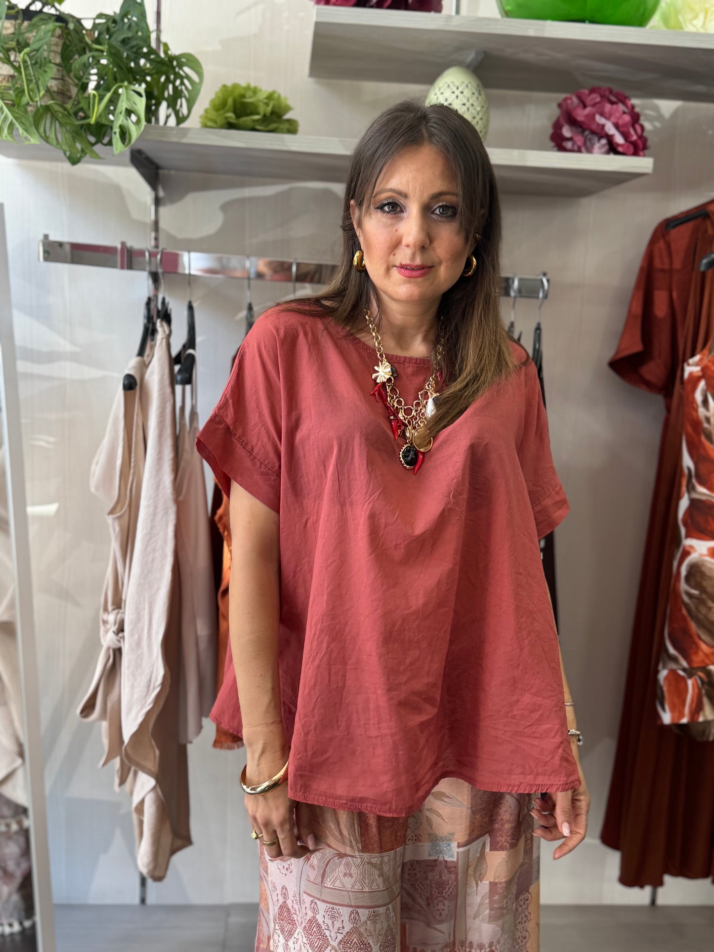 Blusa aragosta
