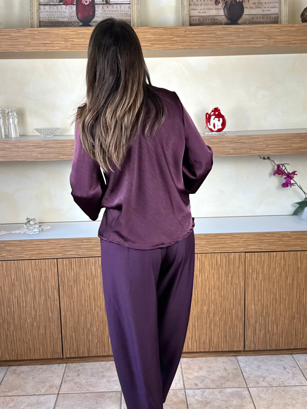 Blusa viola