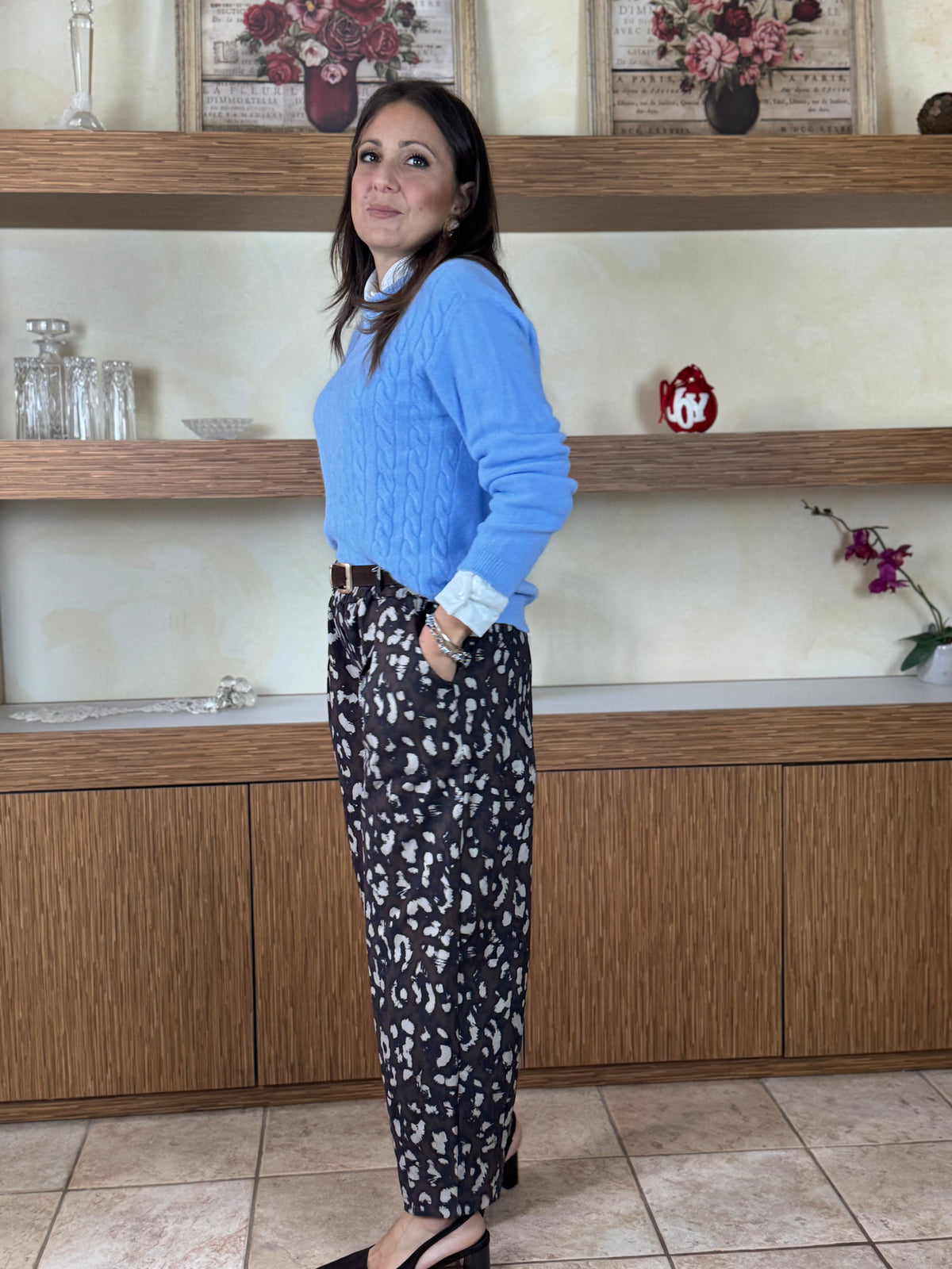 Pantalone animalier