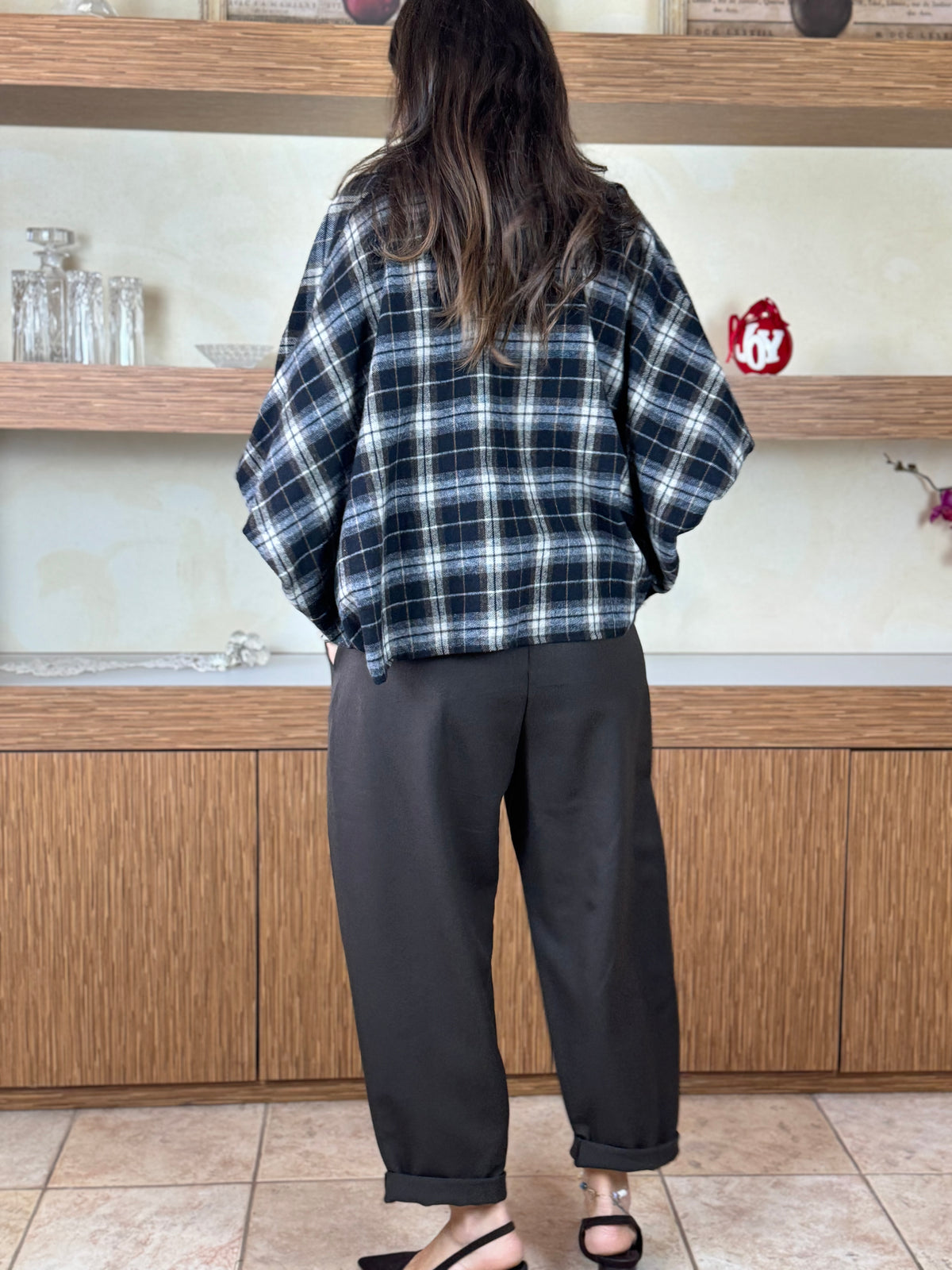 Pantalone ovetto brown